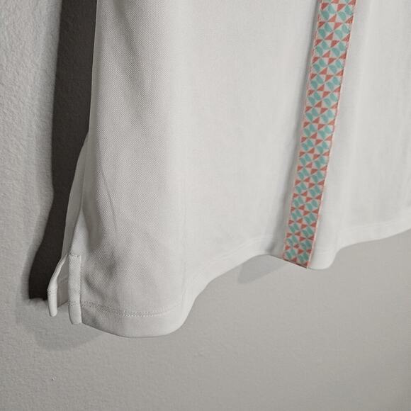 Women’s IZOD Stretch Golf Matching Skort and Shirt Set 6/M Pink Blue White NWOT - Picture 14 of 16